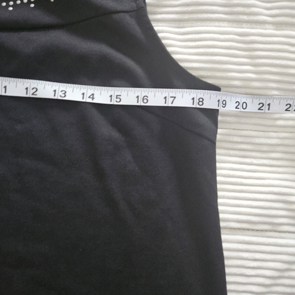 American Eagle Black Sleeveless Dress with Studded Design Size L NWT - Picture 9 of 9